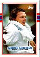 1989 Topps Morten Andersen #153