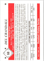 1979 TCMA 50's Del Crandall #68
