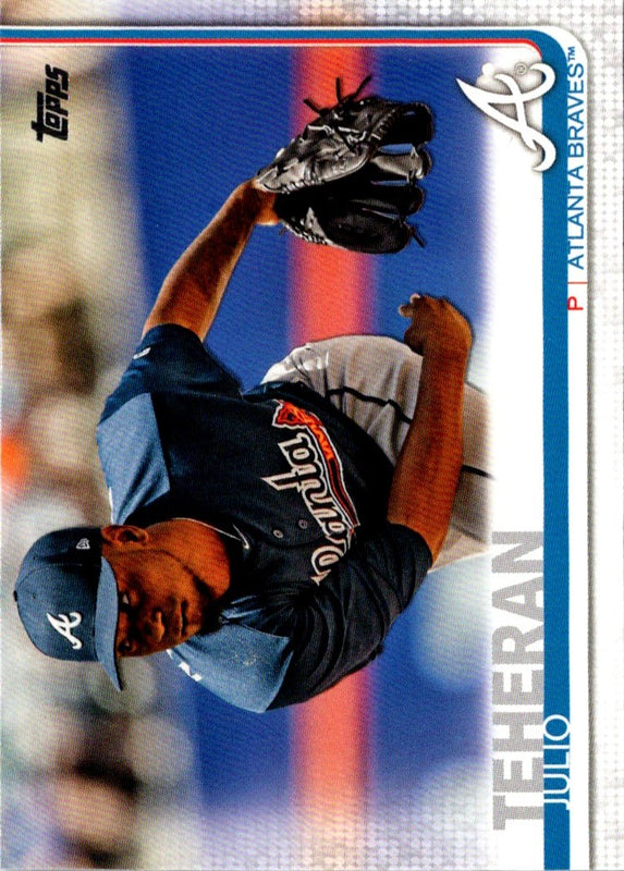 2019 Topps Julio Teheran #118