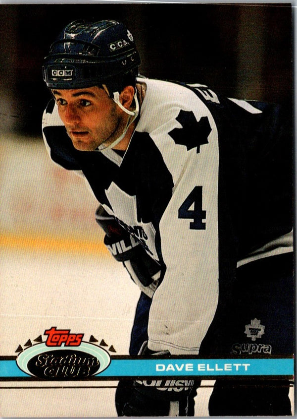 1991 Stadium Club Dave Ellett #274