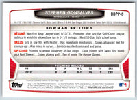 2014 Bowman Stephen Gonsalves #BDPP49