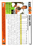 2005 Topps Jorge Julio