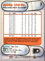2002 Fleer Throwbacks Gold Bobby Clarke #3G