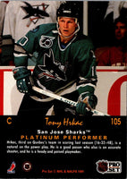 1991 Pro Set Platinum Tony Hrkac #105