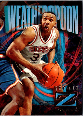 1996 SkyBox Z-Force Clarence Weatherspoon #67