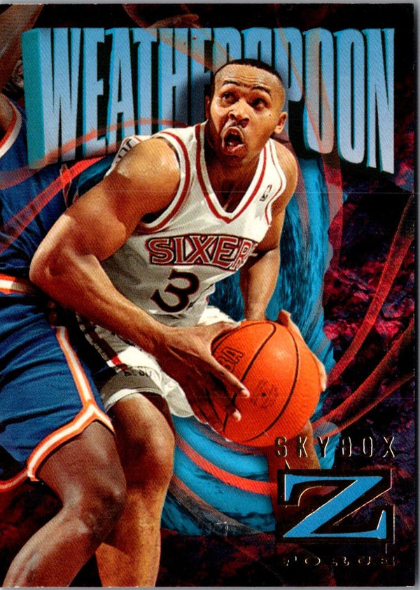 1996 SkyBox Z-Force Clarence Weatherspoon #67