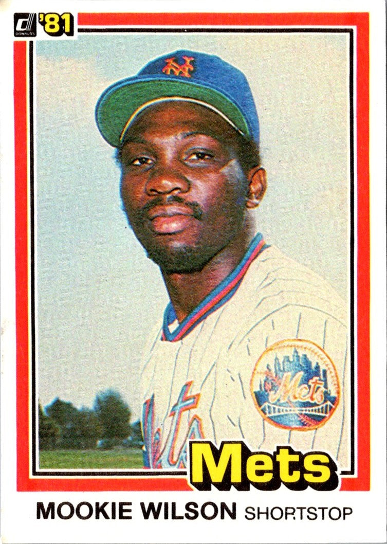 1981 Donruss Mookie Wilson