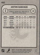 2011 O-Pee-Chee Anton Babchuk