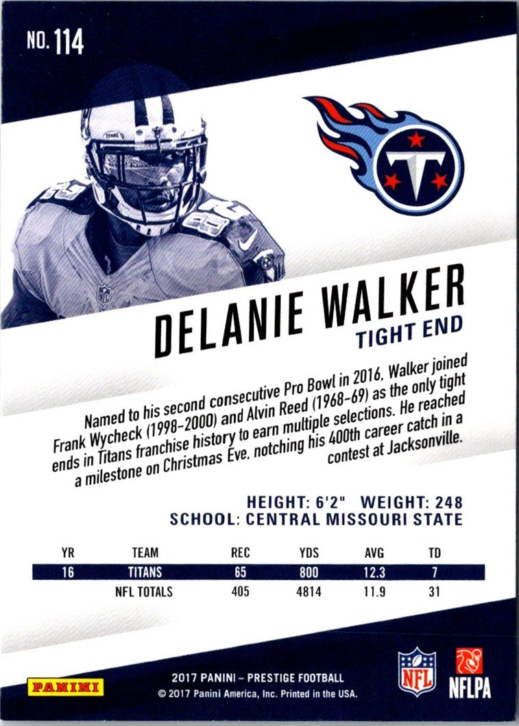 2017 Panini Prestige Delanie Walker