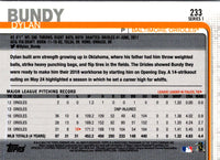 2019 Topps Dylan Bundy #233