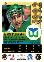 1991 O-Pee-Chee Premier Barry Pederson #124