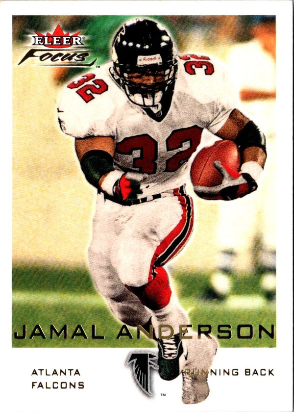 2000 Fleer Focus Jamal Anderson #144