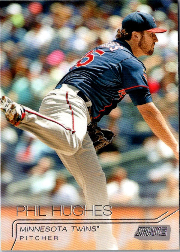 2015 Stadium Club Phil Hughes #131