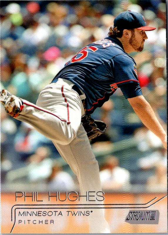 2015 Stadium Club Phil Hughes #131