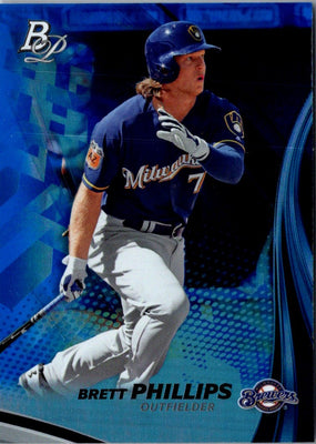 2017 Bowman Platinum Top Prospects Brett Phillips #TP-BP