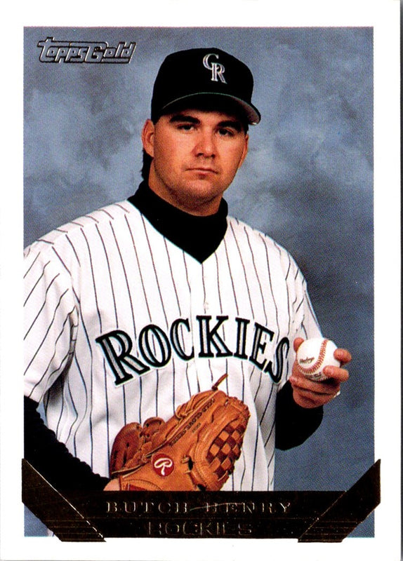 1993 Topps Gold Butch Henry #719