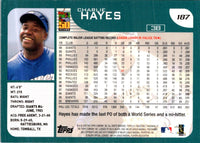2001 Topps Charlie Hayes #187