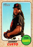 2017 Topps Heritage Johnny Cueto