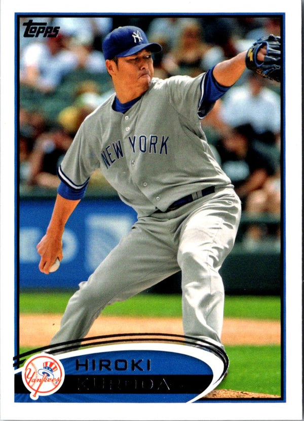 2012 Topps Hiroki Kuroda #572