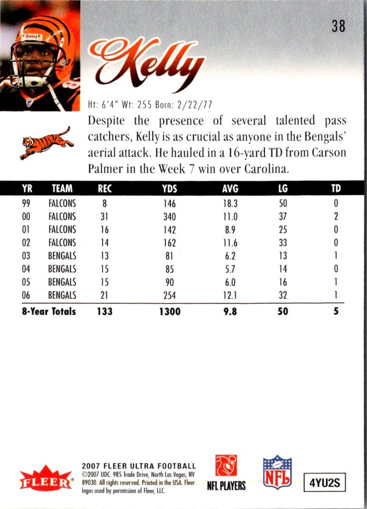 2007 Ultra Reggie Kelly