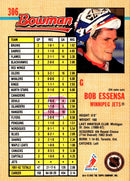 1992 Bowman Bob Essensa