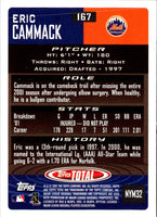 2002 Topps Total Eric Cammack #167