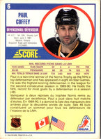 1990 Score Paul Coffey #6