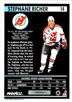 1991 Pinnacle Stephane Richer #14
