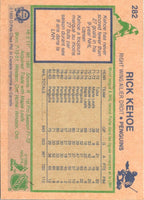 1983 O-Pee-Chee Rick Kehoe #282