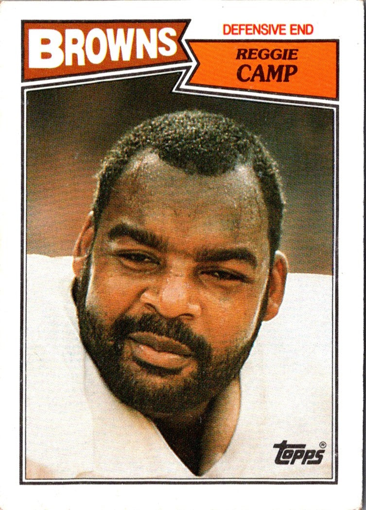 1987 Topps Reggie Camp