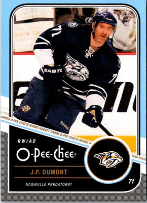 2011 O-Pee-Chee J.P. Dumont #9