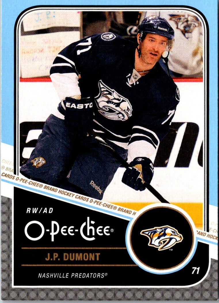 2011 O-Pee-Chee J.P. Dumont