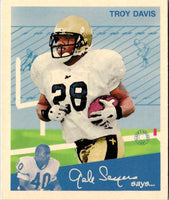 1997 Fleer Goudey II Troy Davis #94 Rookie