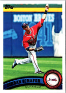 2011 Topps Jordan Schafer