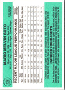 1984 Donruss Mario Soto