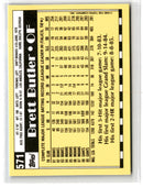 1990 Topps Tiffany Brett Butler