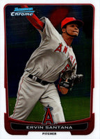 2012 Bowman Chrome Ervin Santana #35