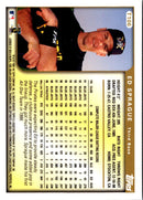 1999 Topps Traded & Rookies Ed Sprague