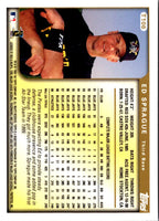 1999 Topps Traded & Rookies Ed Sprague #T106
