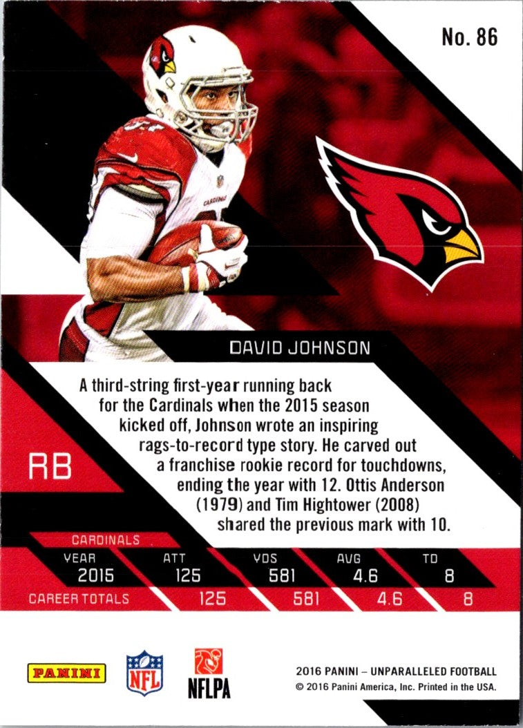 2016 Panini David Johnson