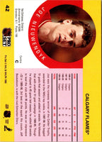 1990 Pro Set Joe Nieuwendyk #42A
