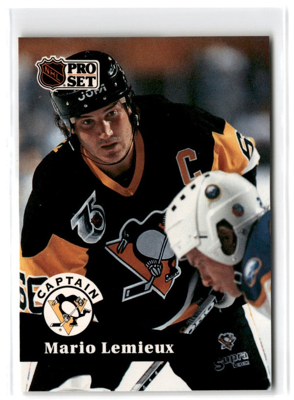 1991 Pro Set Mario Lemieux #581