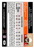 2005 Topps 50th Anniversary Rookies J.J. Arrington