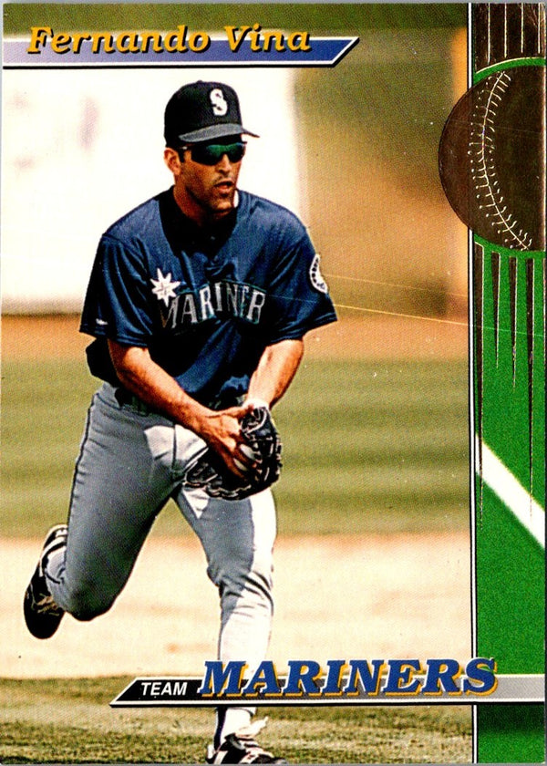 1993 Stadium Club Seattle Mariners Fernando Vina #9