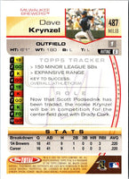 2005 Topps Total Dave Krynzel #487