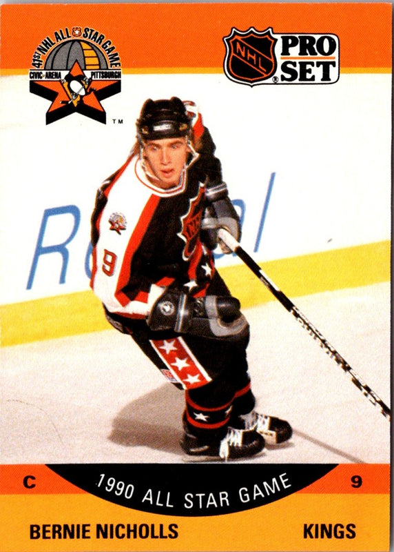 1990 Pro Set Bernie Nicholls #352