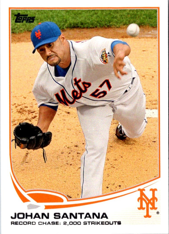 2013 Topps Johan Santana #89