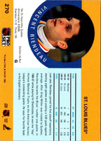 1990 Pro Set Vincent Riendeau #270 Rookie