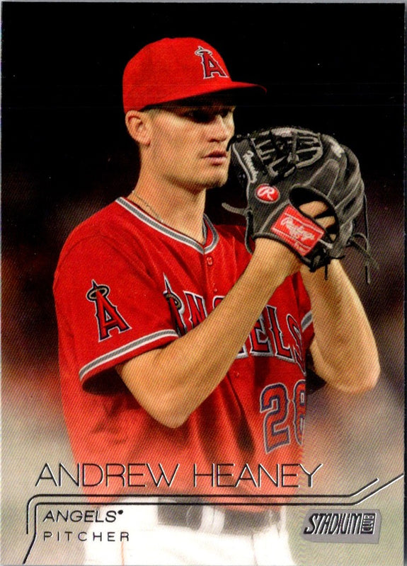 2015 Stadium Club Andrew Heaney #80