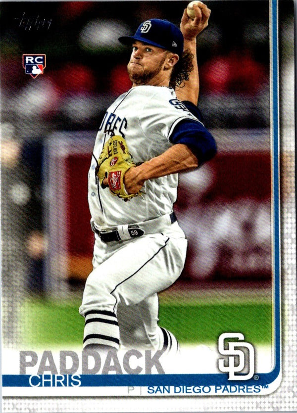 2019 Topps Update Chris Paddack #US263 Rookie